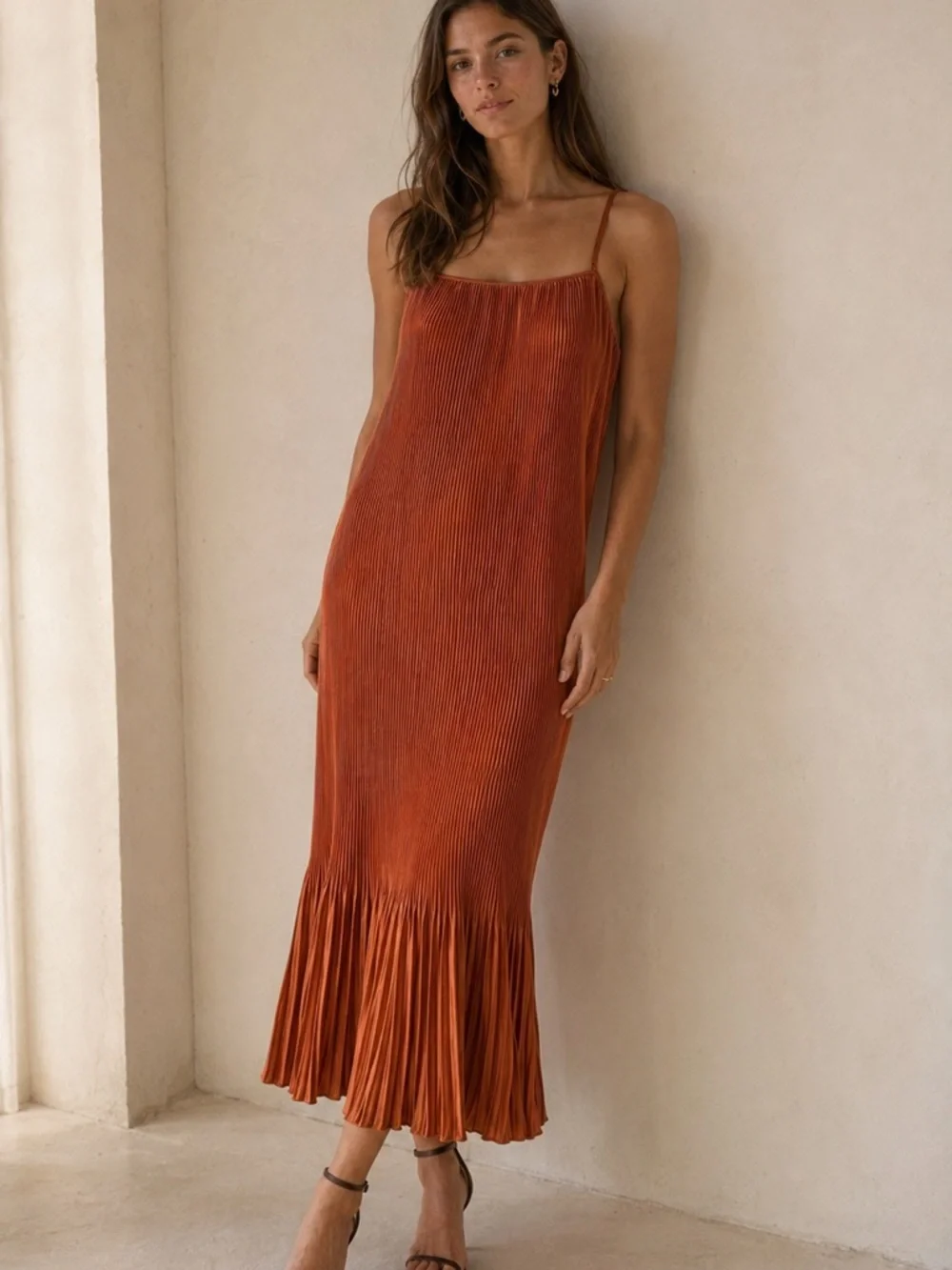 orange smock dress Peacock Primrose Boho 70s Burnt and an elasticated bust Size:46 / XXL Elegant Red Gown with Vintage Inspired Dresses for Girls